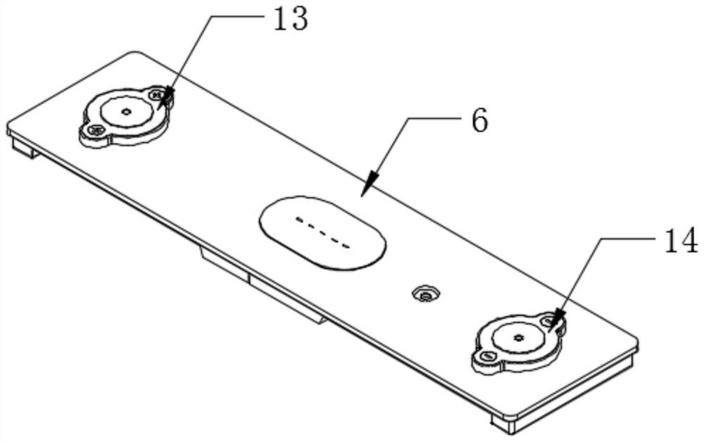 Lithium battery pole module and lithium battery top cover