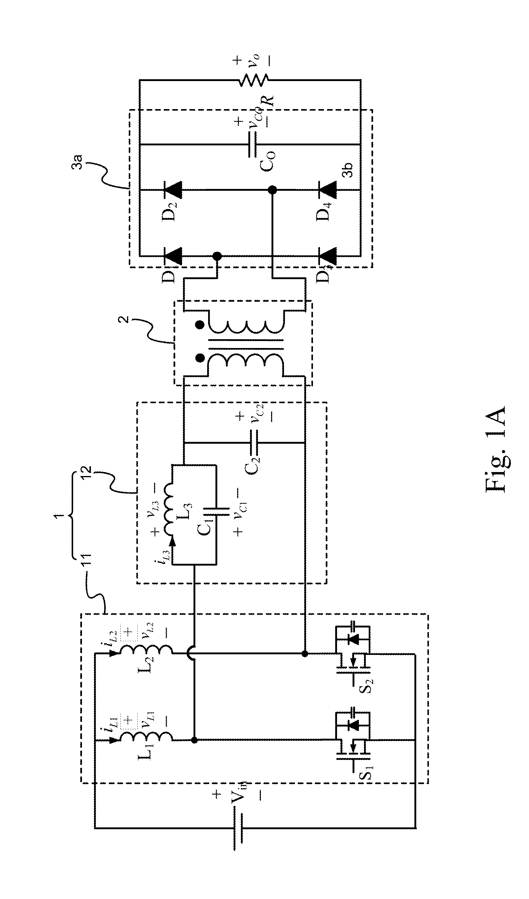 Isolated interleaved DC converter