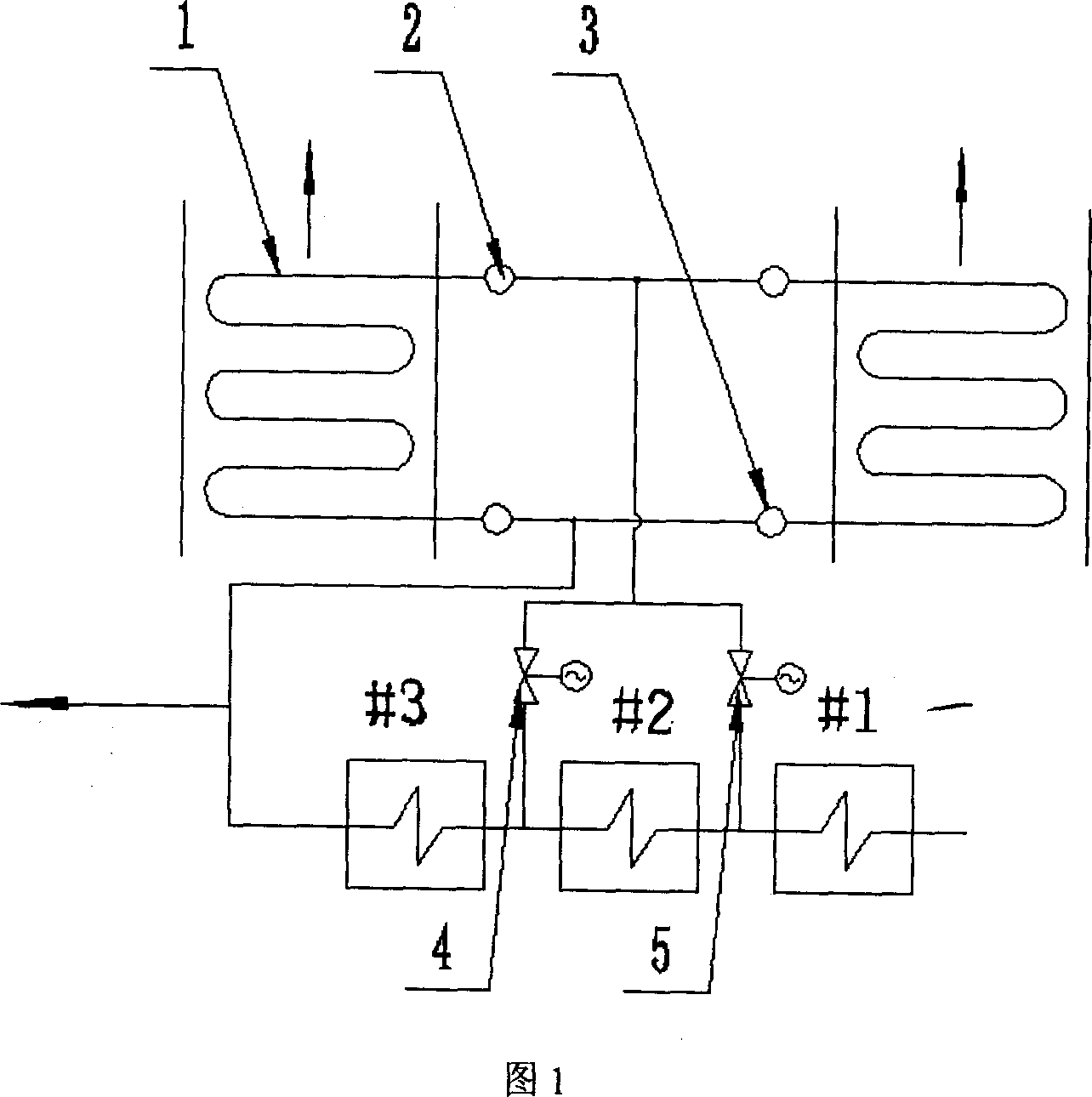 Low-pressure coal saver for boiler