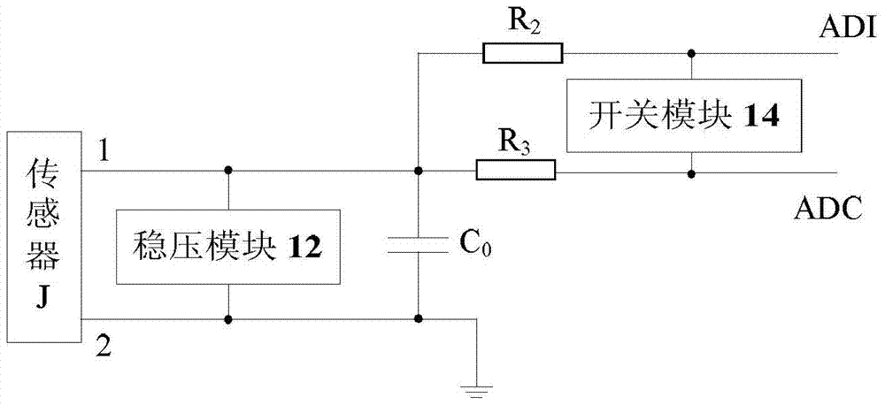 Sensor signal detection method and device