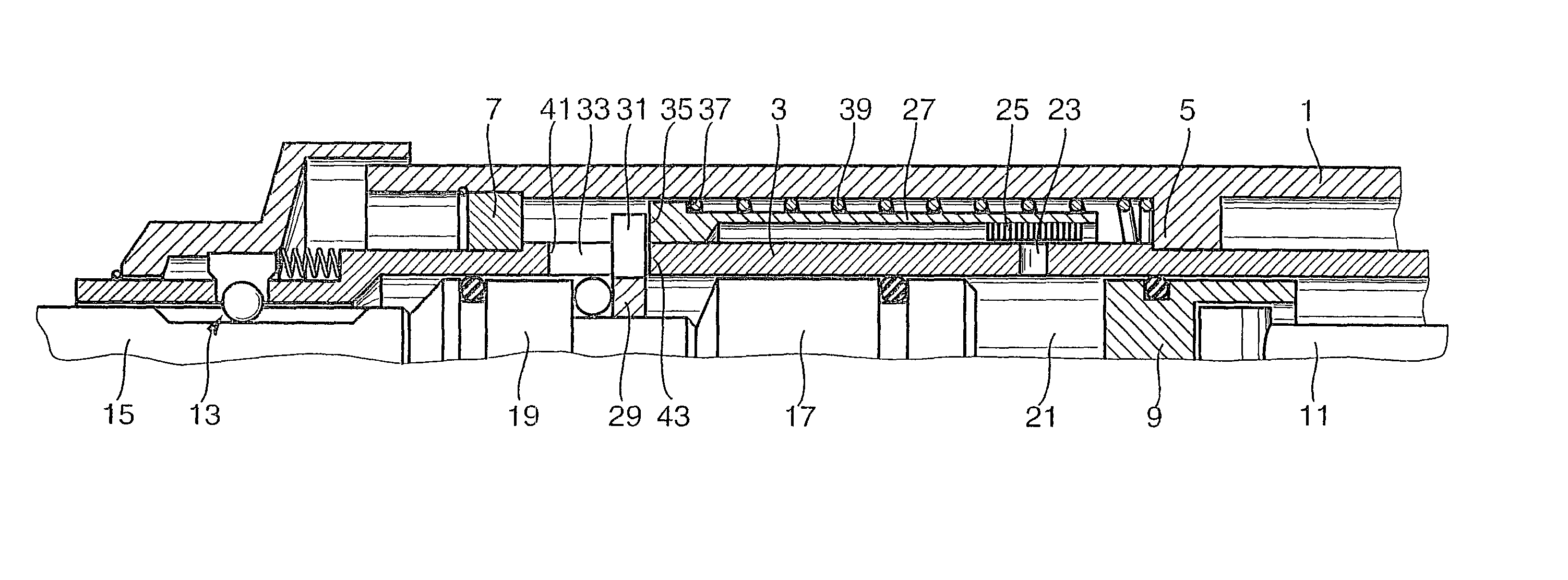 Hand power tool with a pneumatic striking mechanism