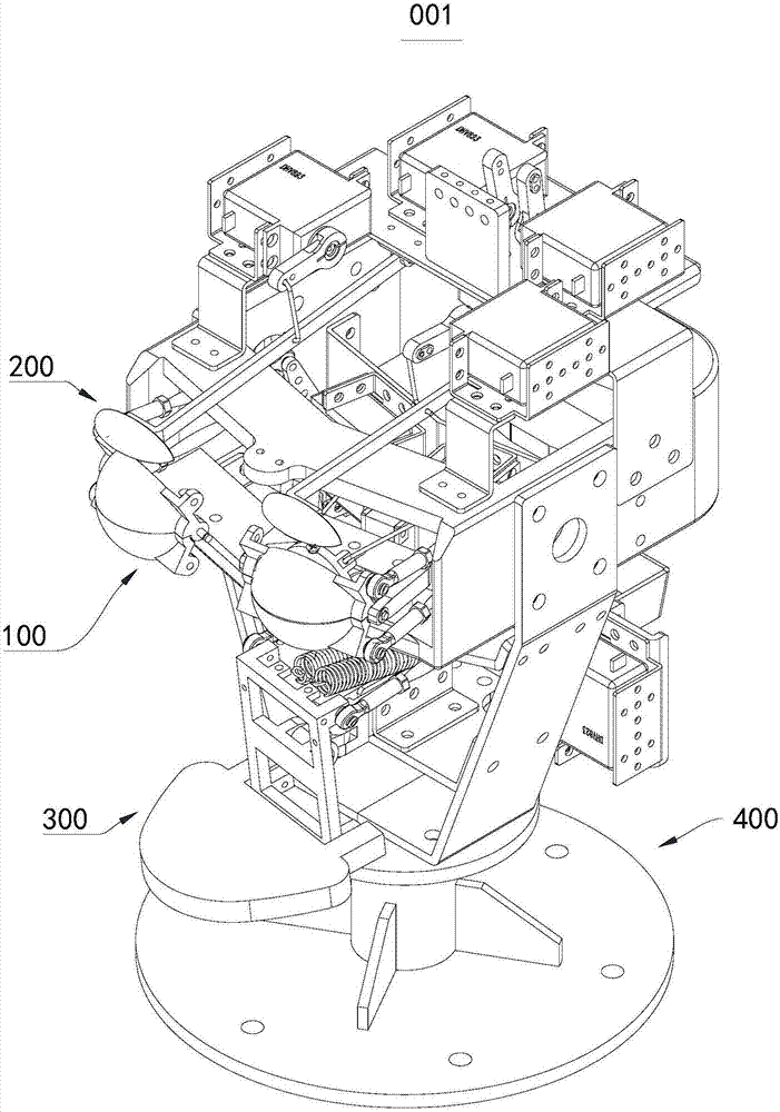 Robot head device and robot