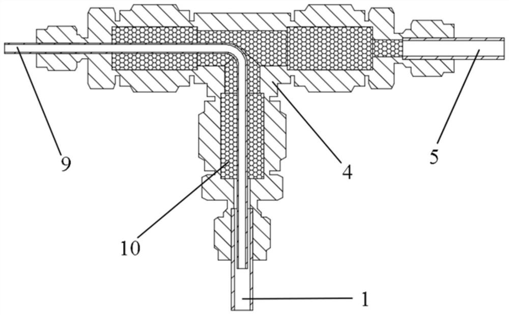 A gas-liquid mixing evaporation control device for combustion experiments