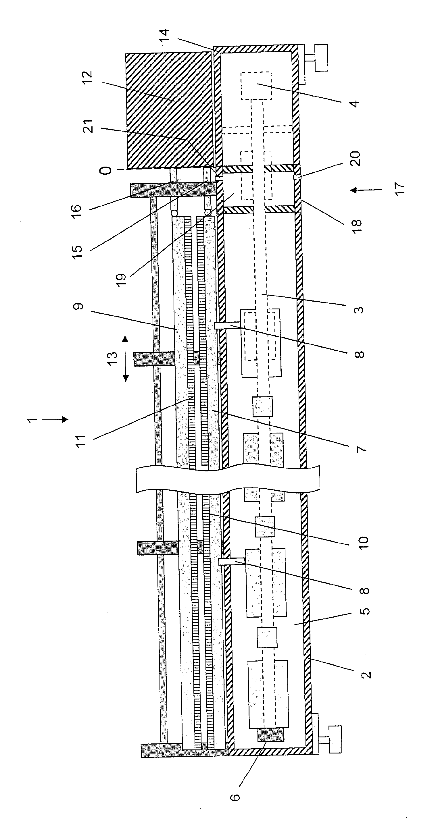 Warp knitting machine