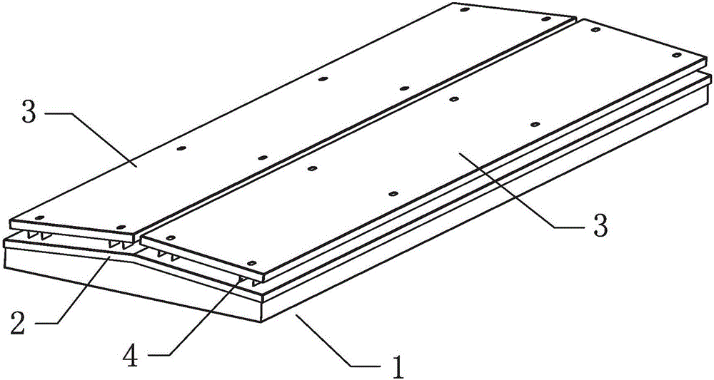 High-voltage and low-voltage prefabricated substation anti-ice drop top cover structure