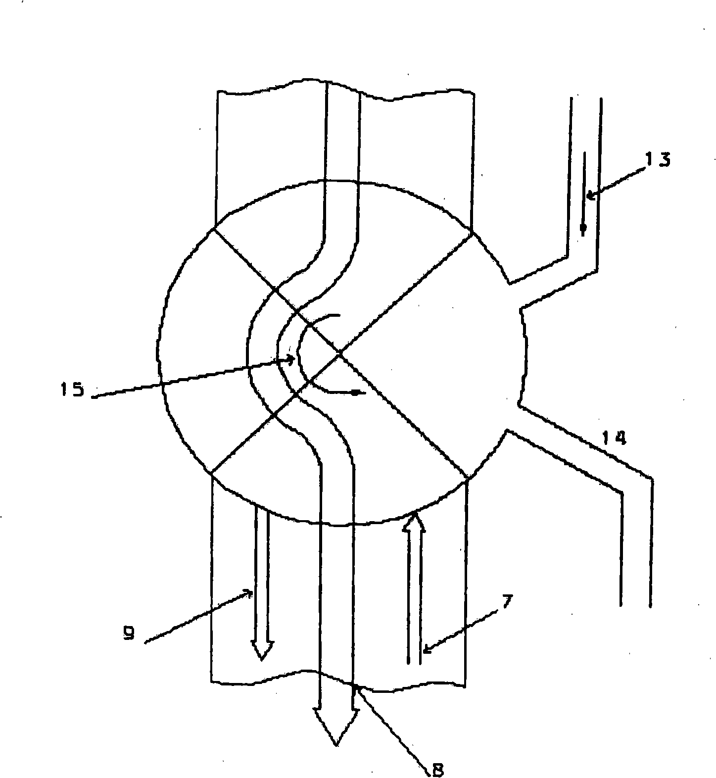 Method of increasing the efficiency of drier, particularly a stream drier