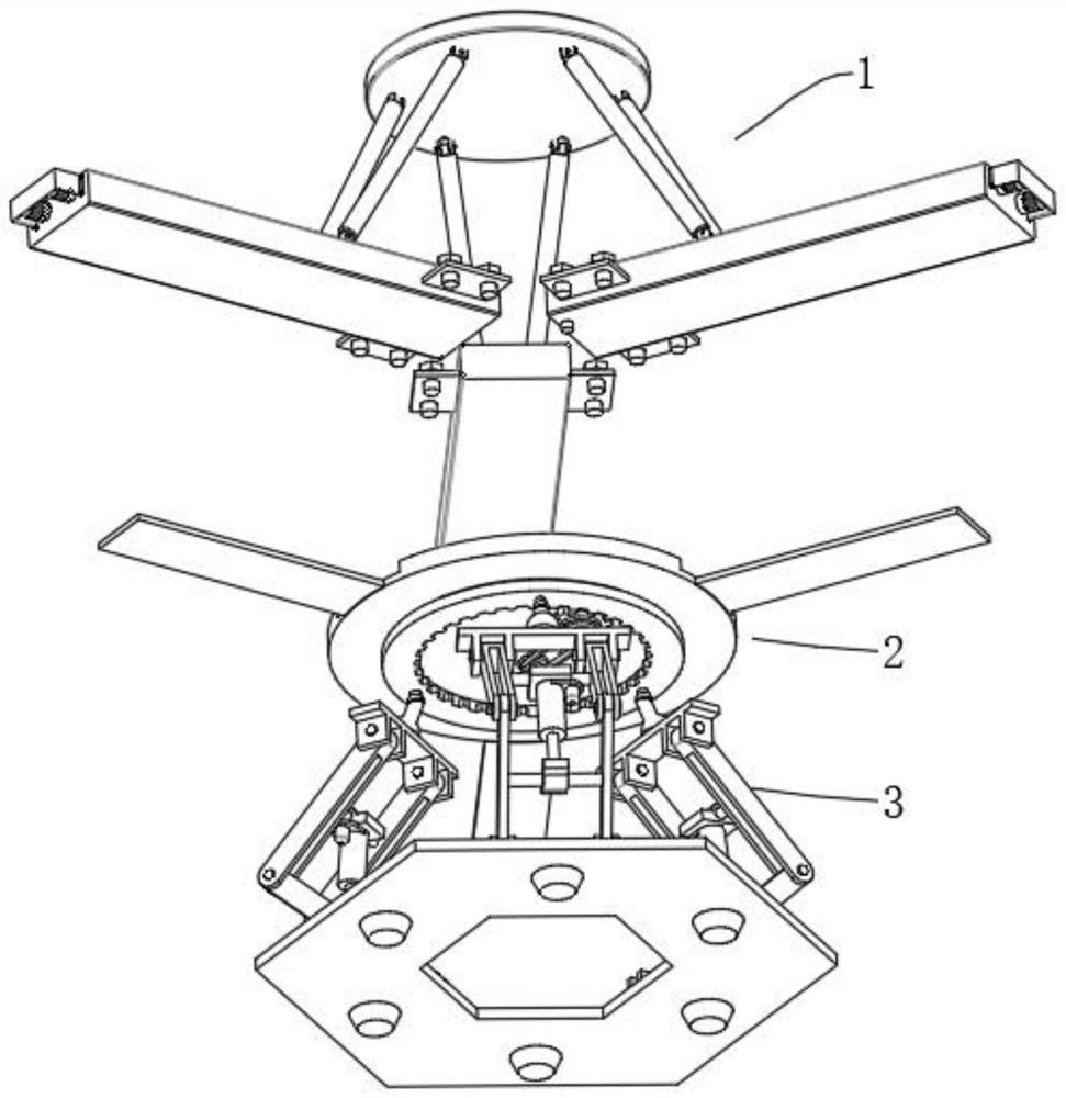 Multi-degree-of-freedom motion platform capable of being greatly controlled in vertical direction and method