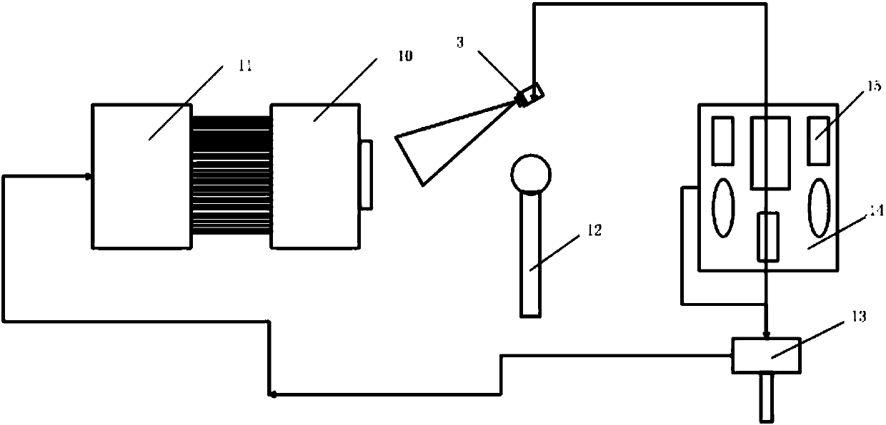 3D entity face matrix self-generating projection deduction device