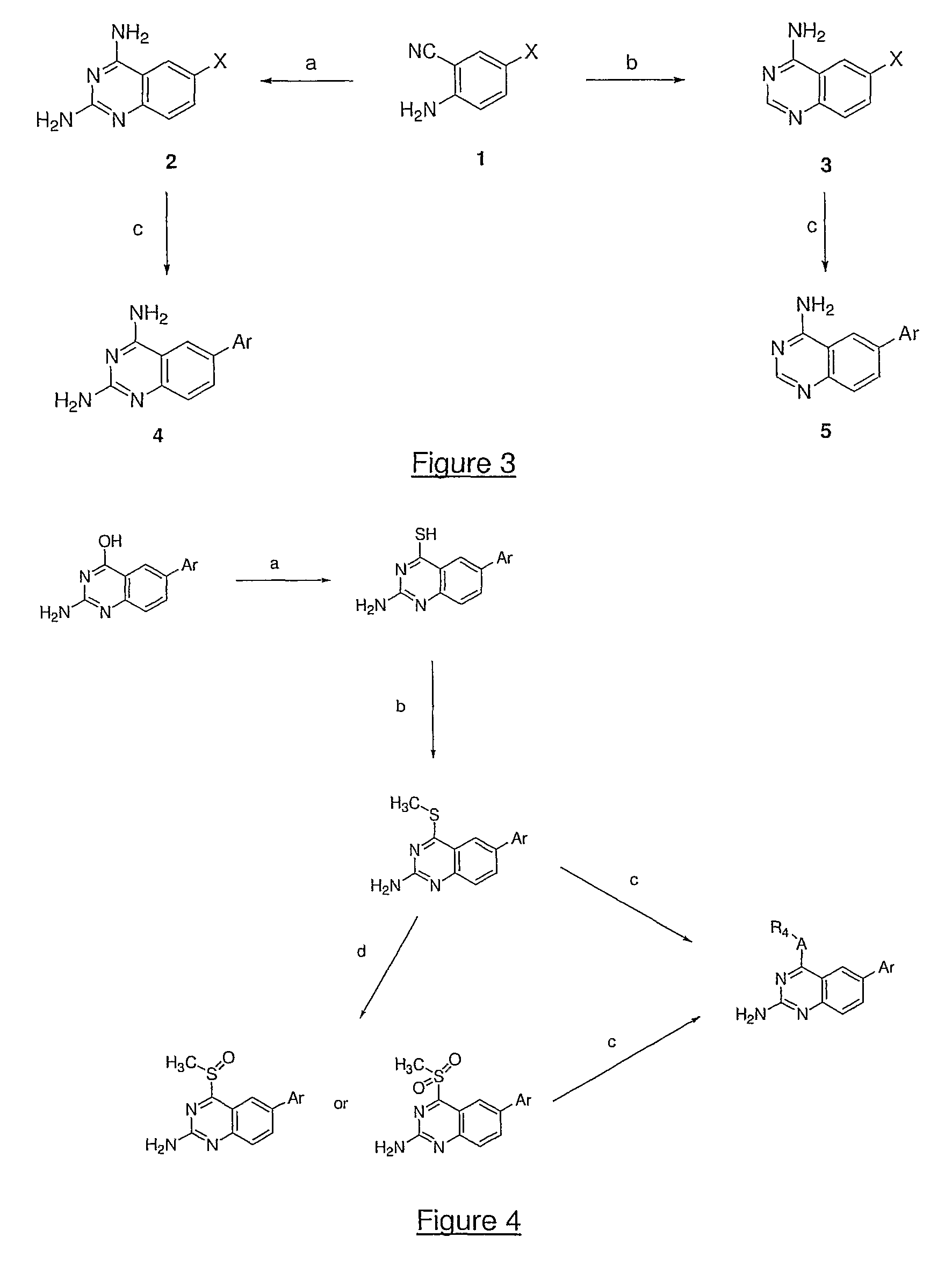 4,6-di- and 2,4,6-trisubstituted quinazoline derivatives useful for treating viral infections