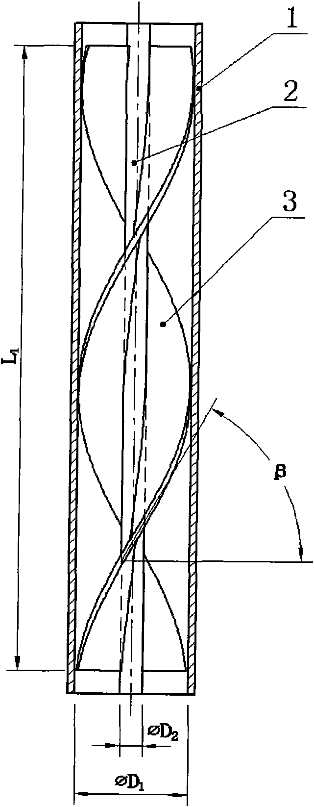 Reinforced heat transfer tube