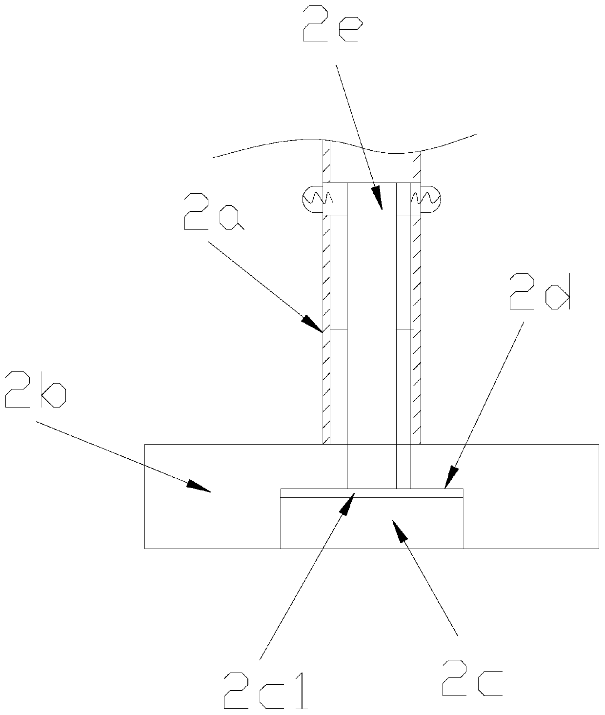 Grinding machine for mechanical and electrical equipment parts