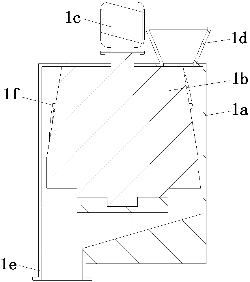 Organic fertilizer particle molding device