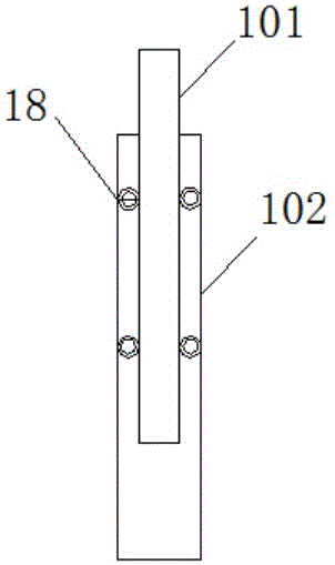 Automatic water-outgoing tower-crane type drinker with function of feeding