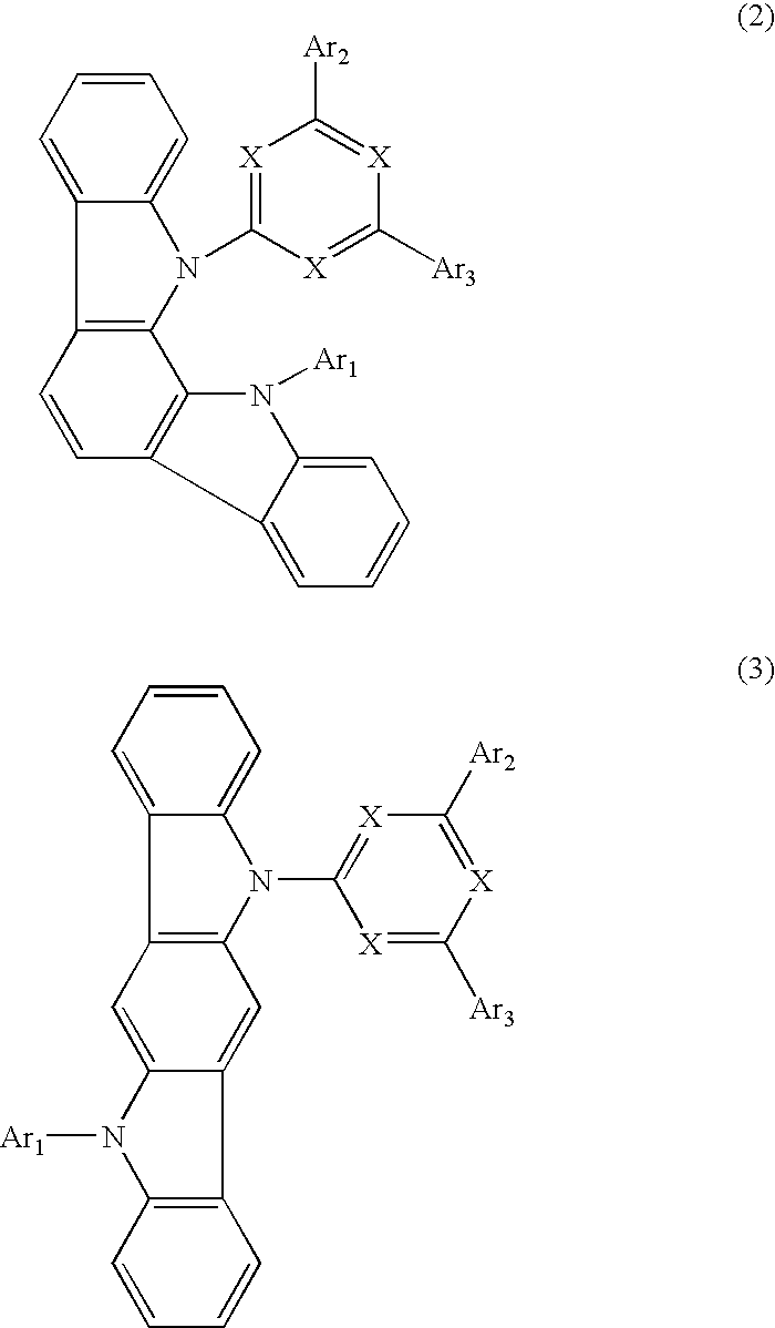 Compound for use in organic electroluminescent device and organic electroluminescent device
