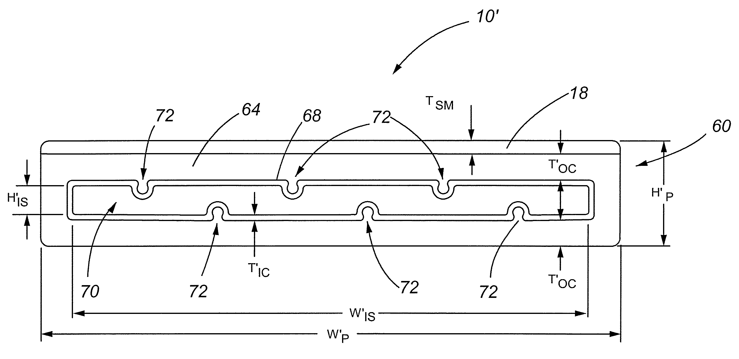 Composite decking material and methods associated with the same