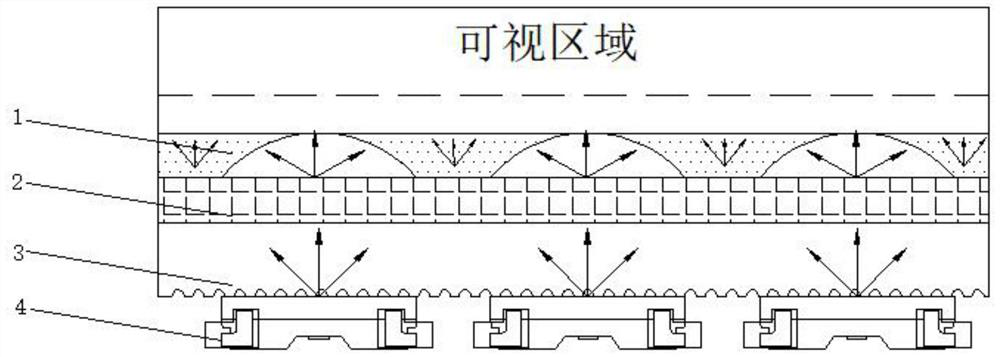 Ultra-narrow structure of backlight frame