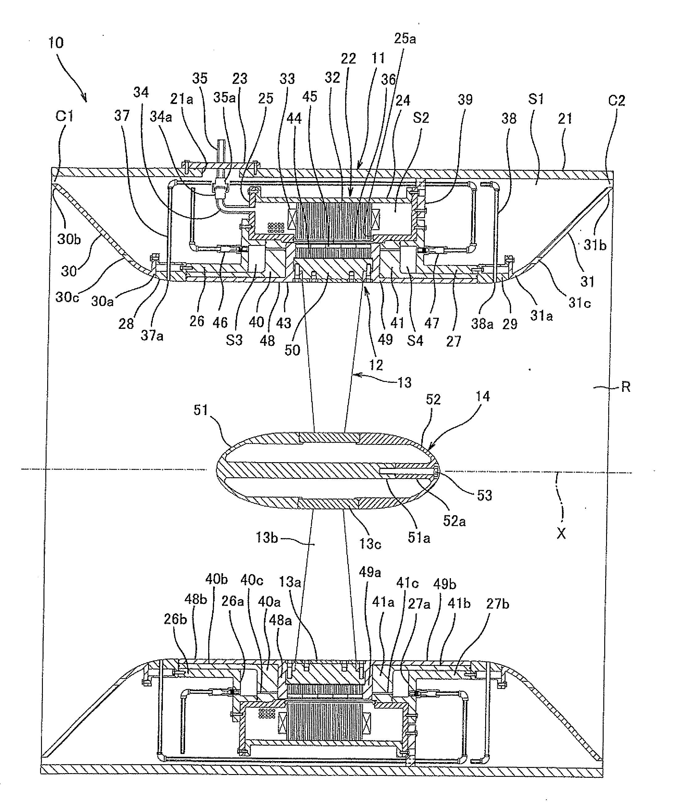 Thrust generating apparatus