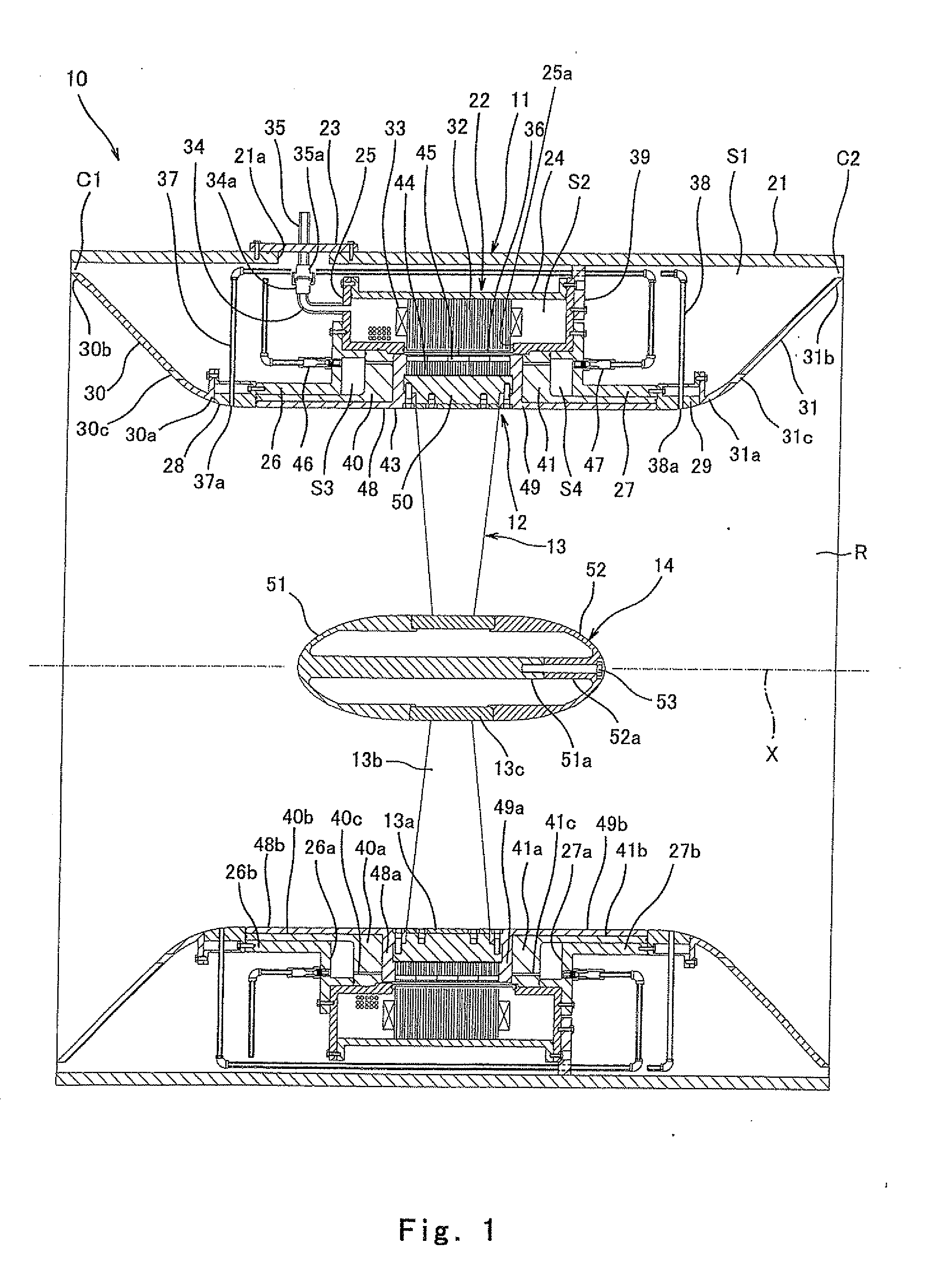 Thrust generating apparatus