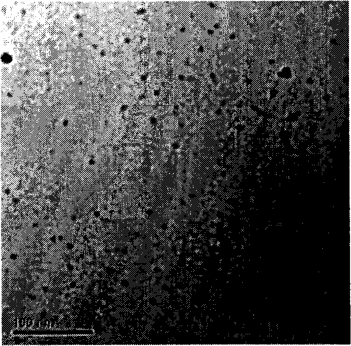 Preparation method of copper sulfide nano material