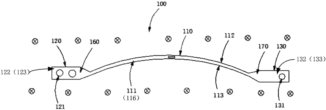 Electric connector, fluid state test device and fluid heat exchange system