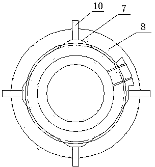 Automatic rivet installation placement device for silence retainers