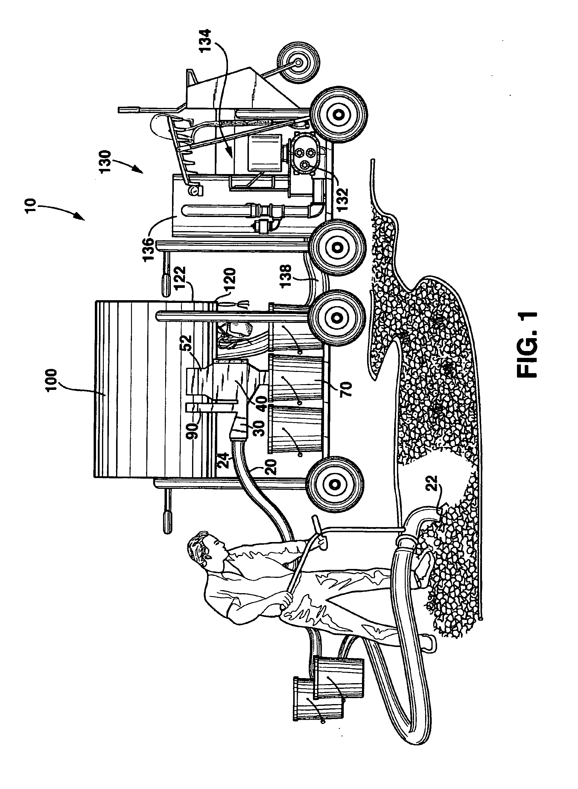 Pneumatic classification of mixtures of particulates