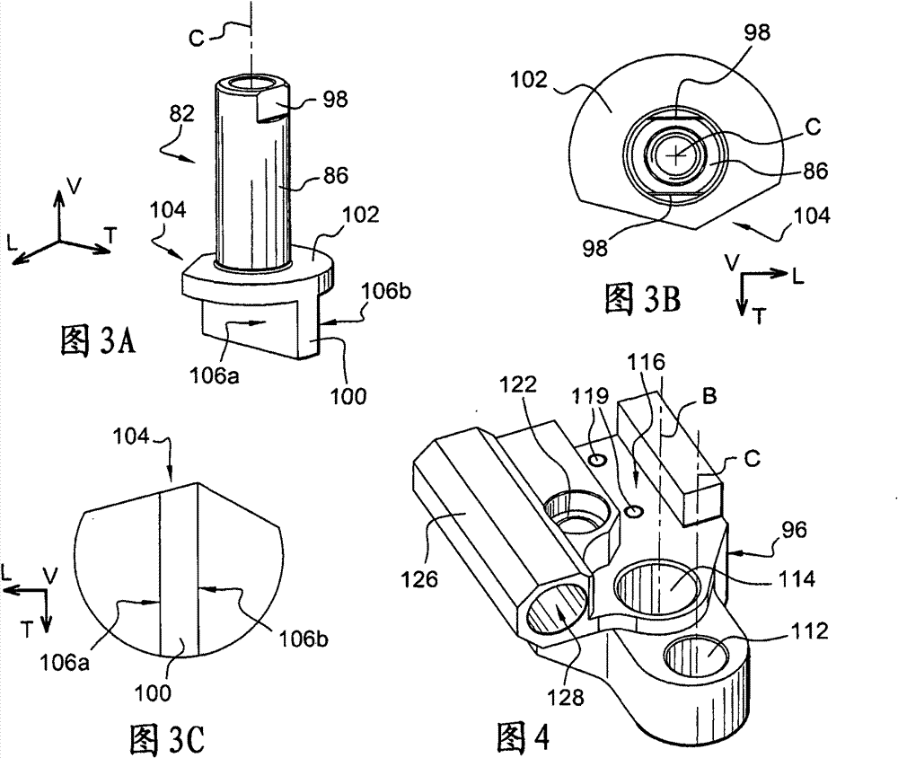 Transfer device and linear-type apparatus for the manufacture of containers