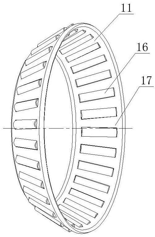 A combined single-cone drill bit with a rolling ring gear