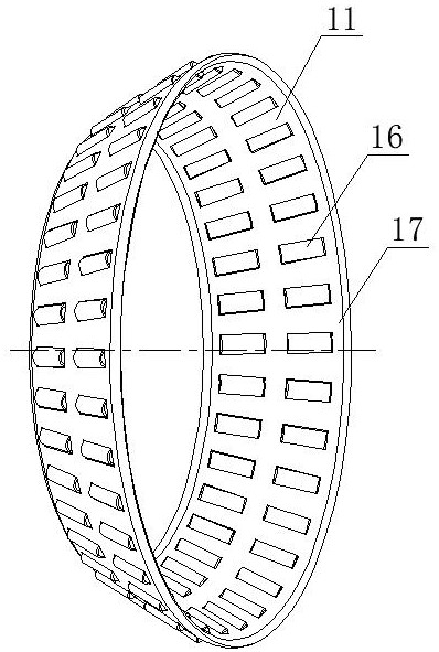 A combined single-cone drill bit with a rolling ring gear