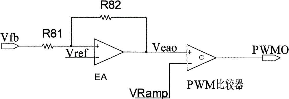 ac-dc power converter and its loop compensation circuit