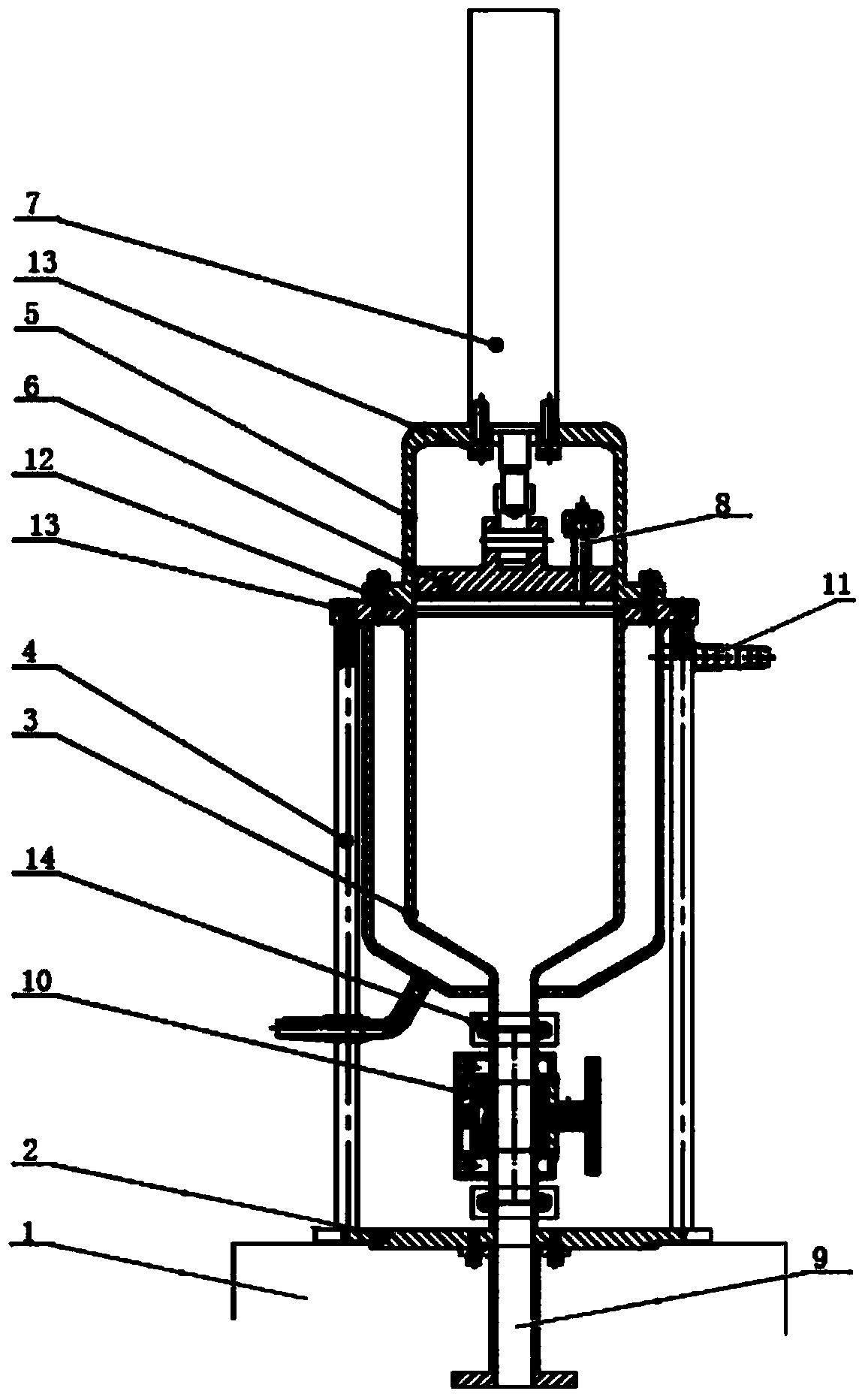 High-viscosity PBX (Polymer Bonded Explosive) injection-compression molding method and device