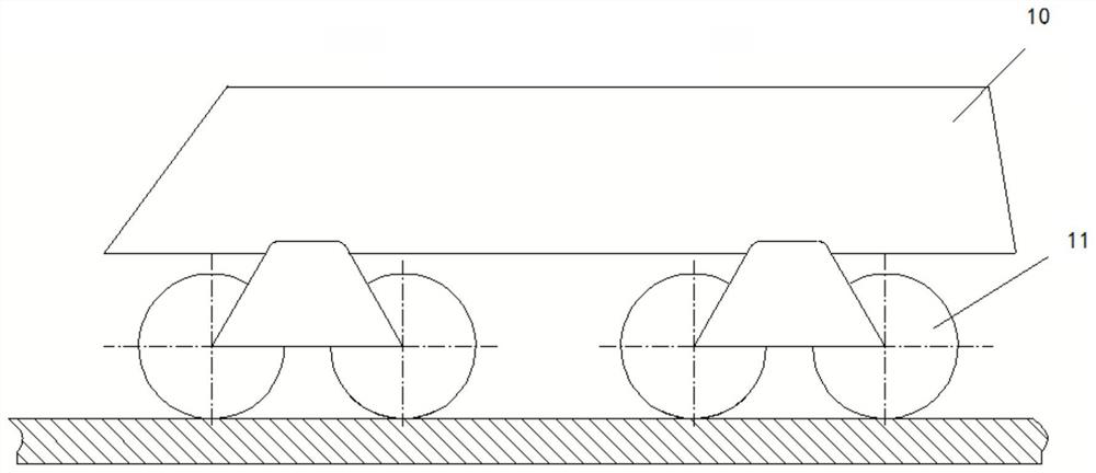 Four-wheel independent driving wheel carrier posture-adjustable vehicle comprehensive driving system