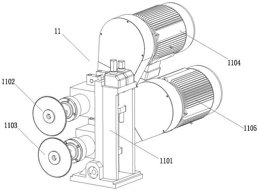 Novel numerical control woodwork processing equipment