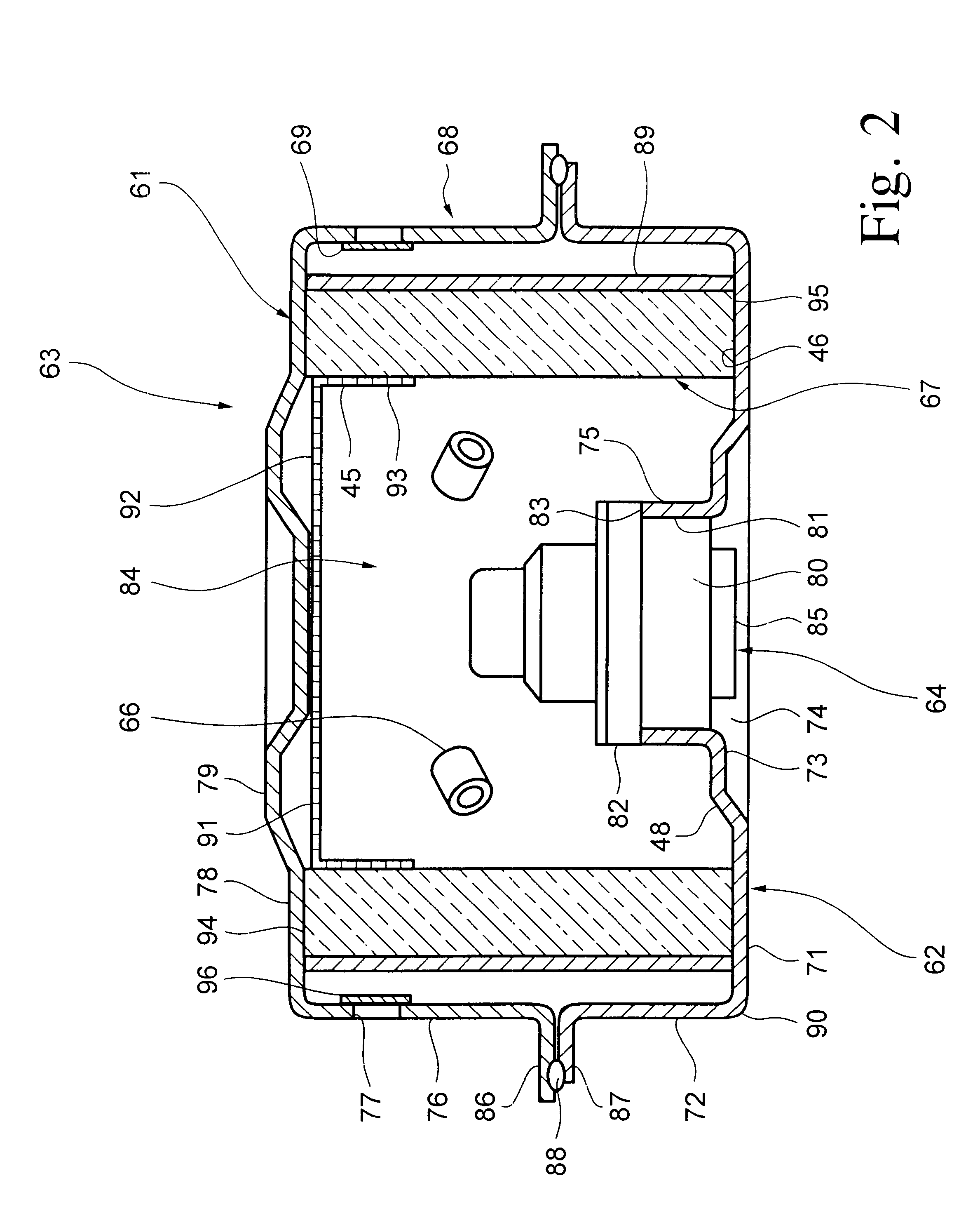 Gas generator for airbag and airbag system