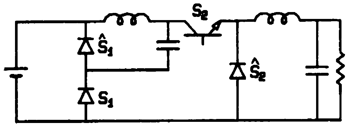 Large-transformation-ratio wide-input step-down circuit and device