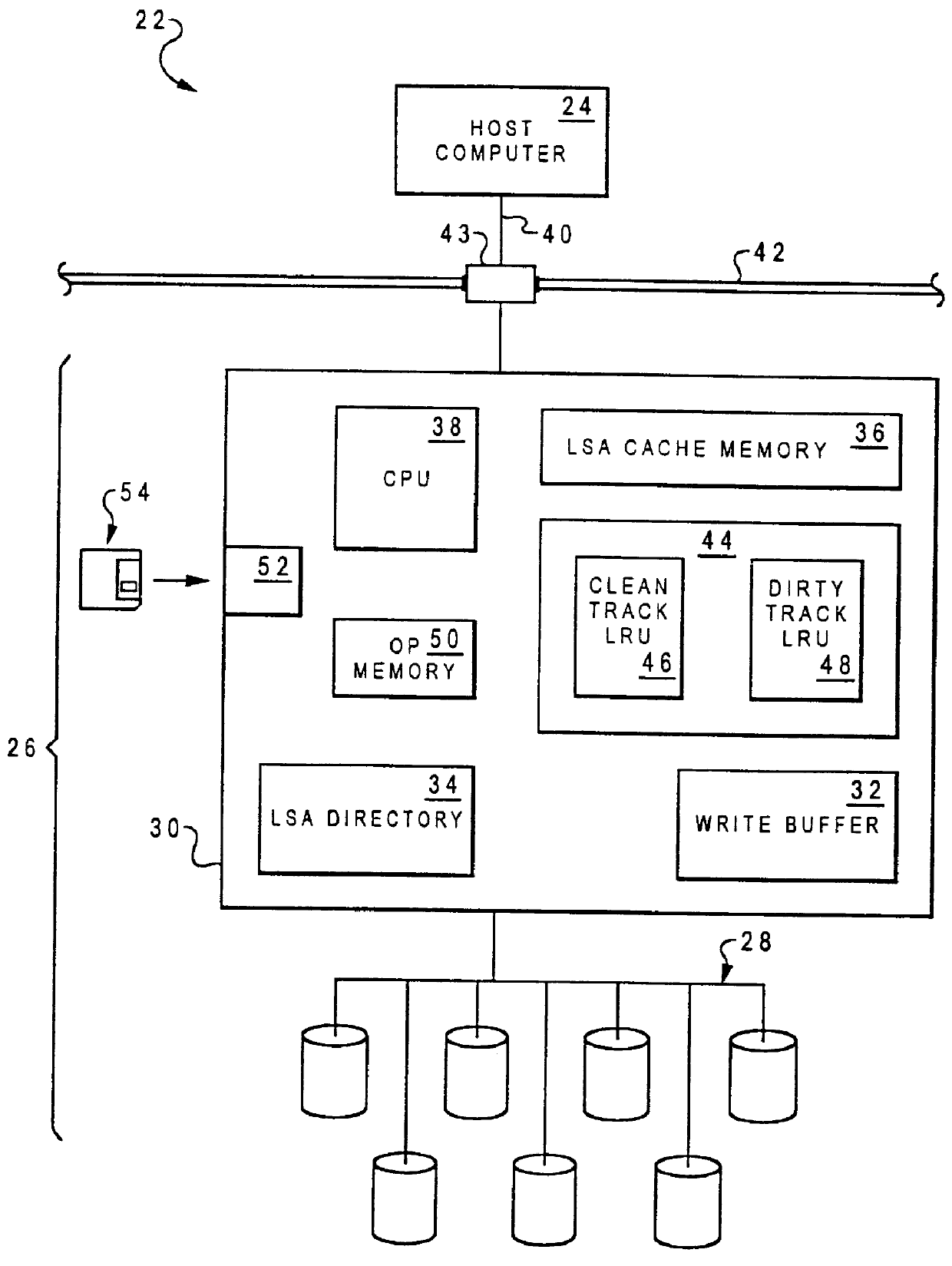 Method and system for rebuilding log-structured arrays