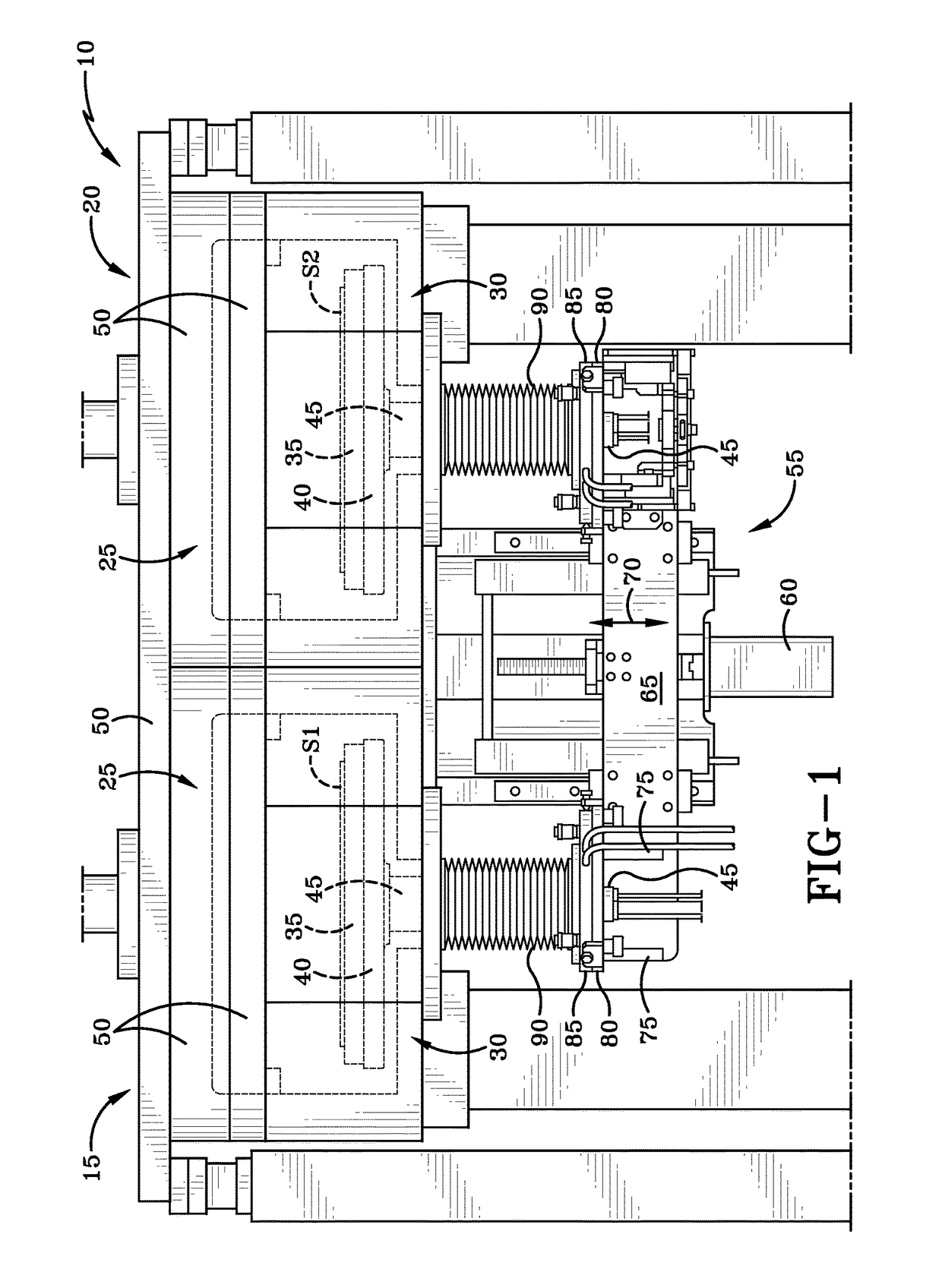 Variable adjustment for precise matching of multiple chamber cavity housings