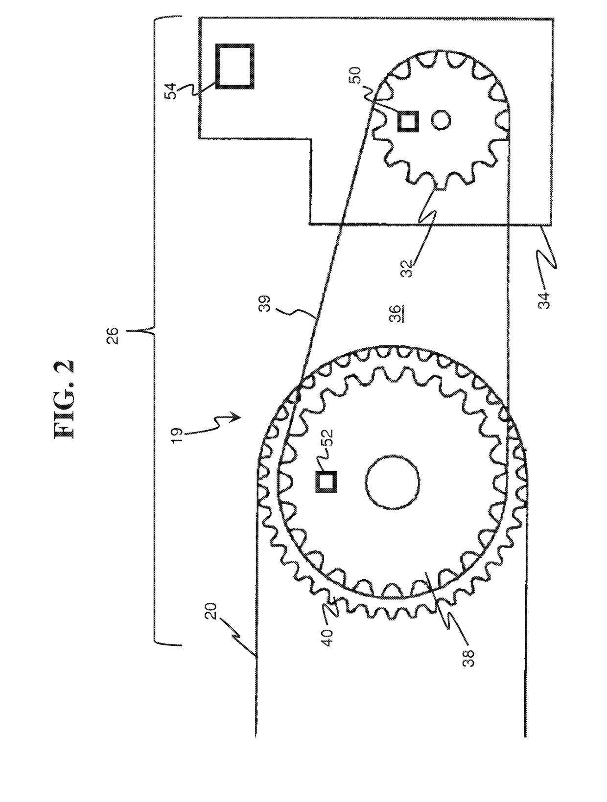 Structural health monitoring of an escalator drive system