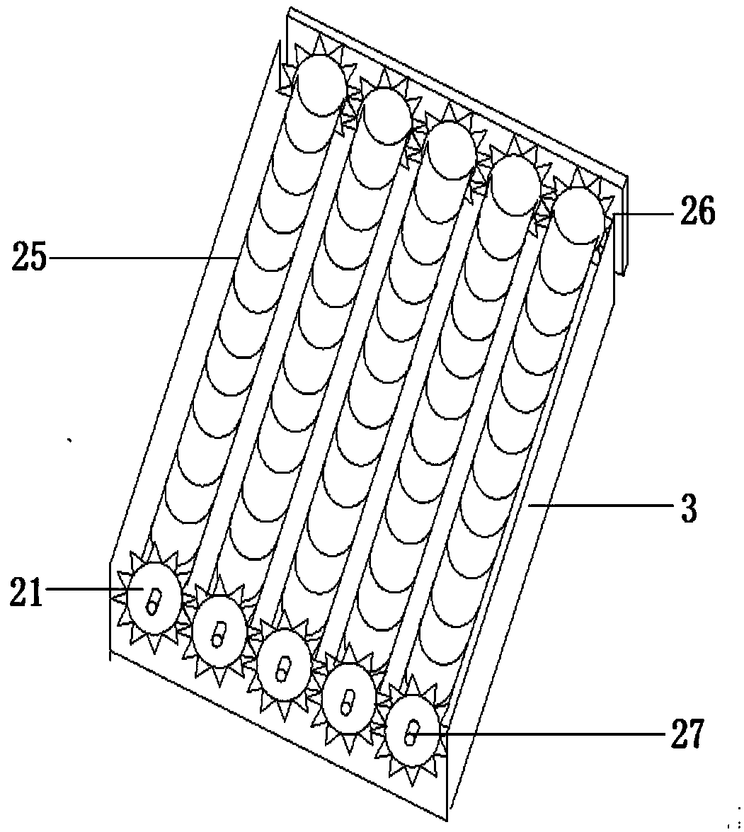 Multi-flavor fresh corn double-transmission type steaming and baking method