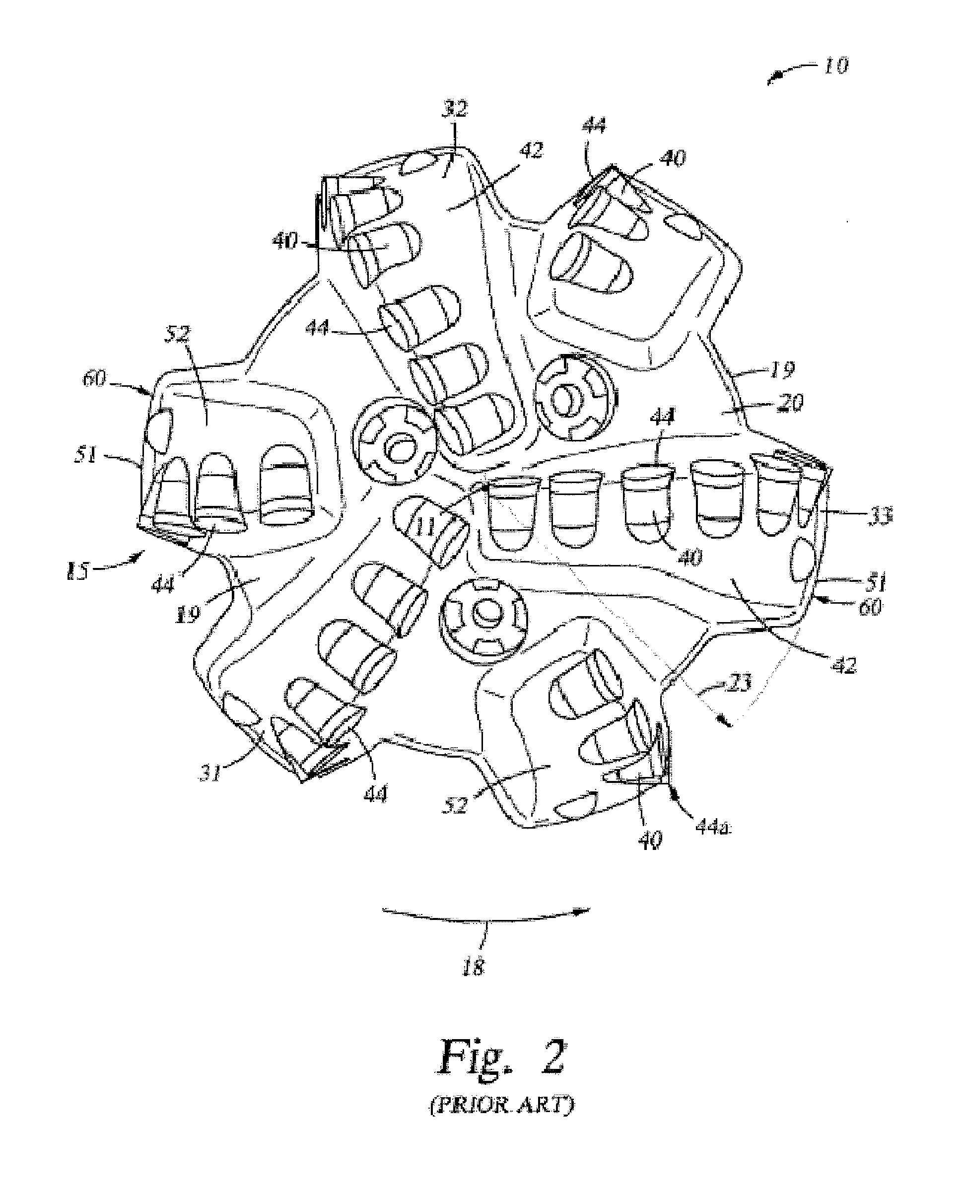 Cutting structures for fixed cutter drill bit and other downhole cutting tools