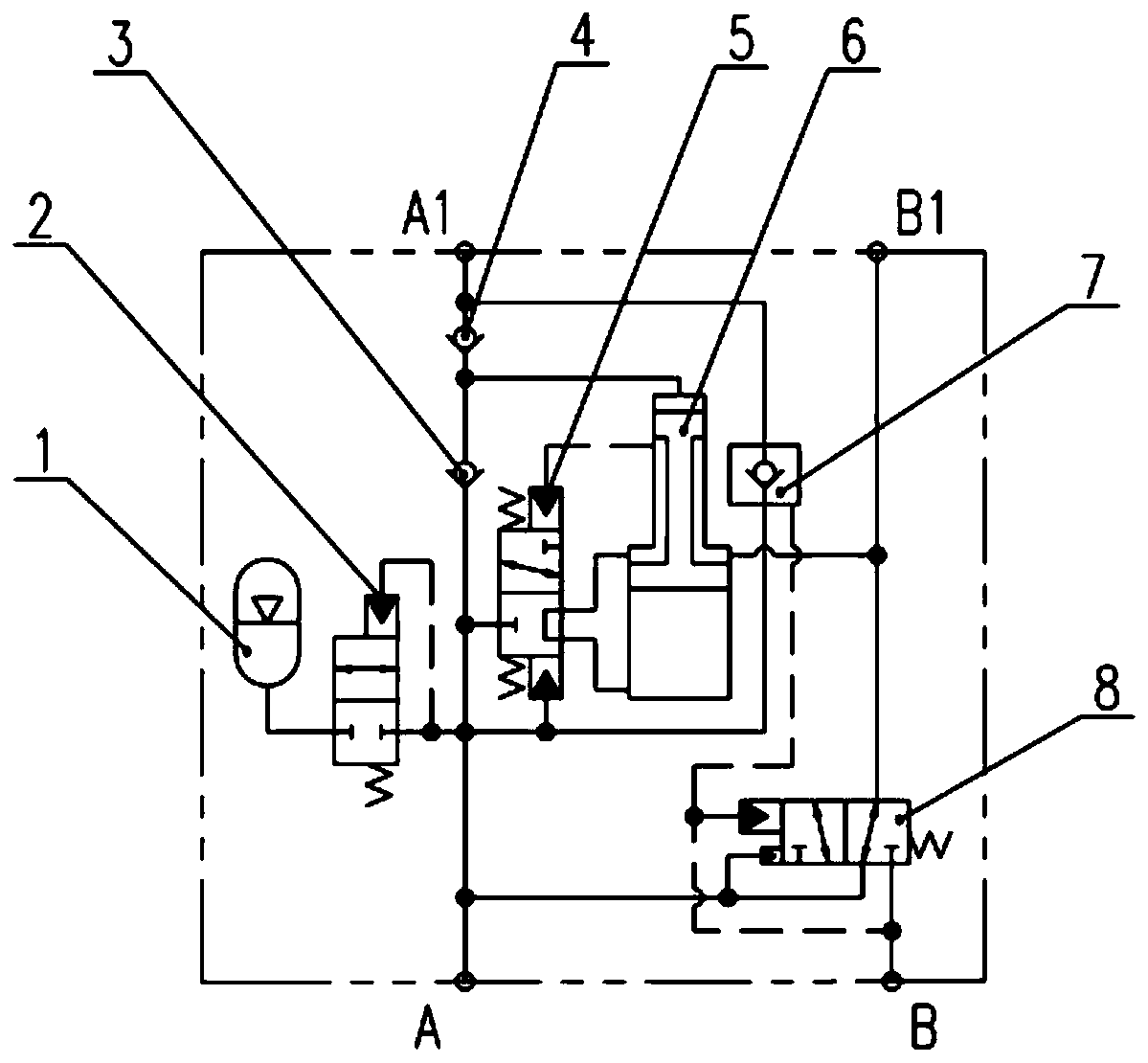 Accelerating and pressurizing system