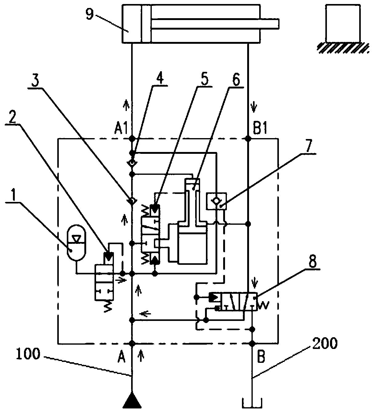 Accelerating and pressurizing system