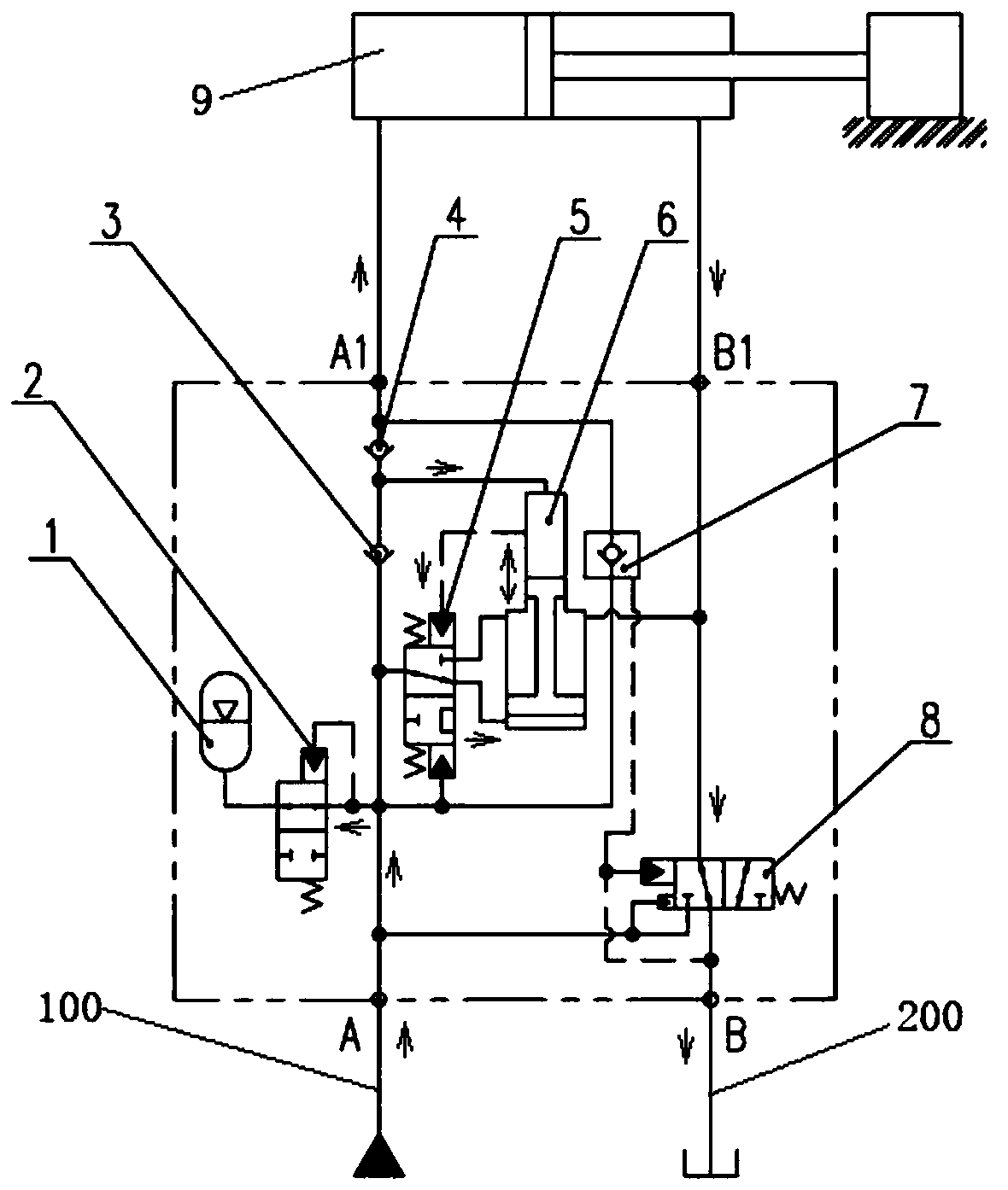 Accelerating and pressurizing system