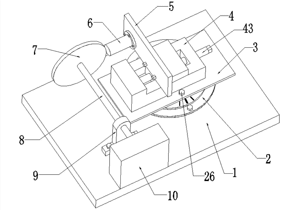 All-angle and distance-adjustable non-contact excitation experiment platform