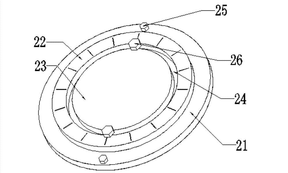 All-angle and distance-adjustable non-contact excitation experiment platform