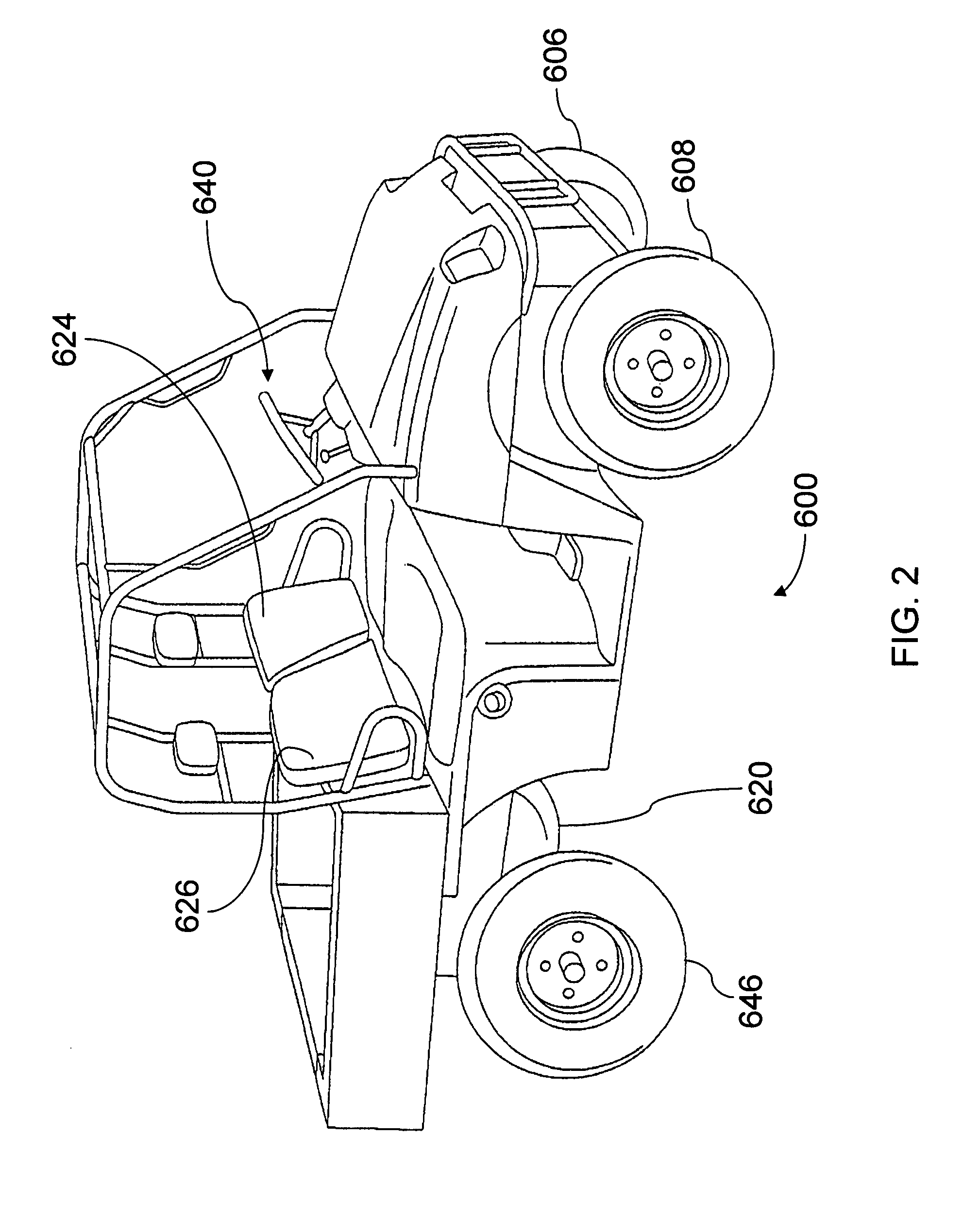 All terrain vehicle with multiple steering modes