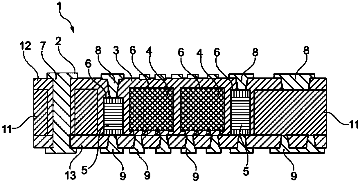 Component carrier including PID and method for manufacturing component carrier