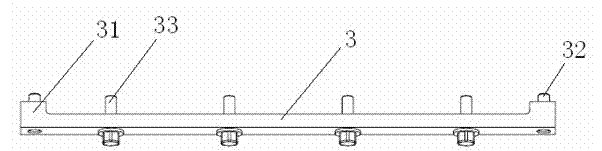 Exhaust manifold installation structure and method for assembling and disassembling same