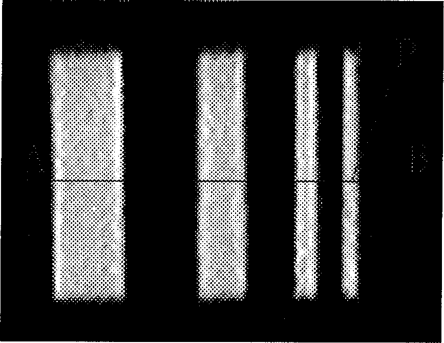 Method for testing resolution ratio of camera head