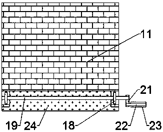 Medical leg fixing device